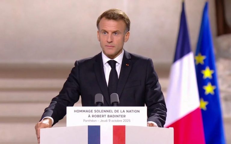 Macron au Panthéon
